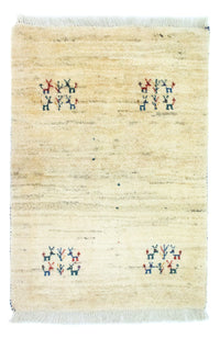 Gabbeh-tæppe - Persisk - 94 x 64 cm - flerfarvet