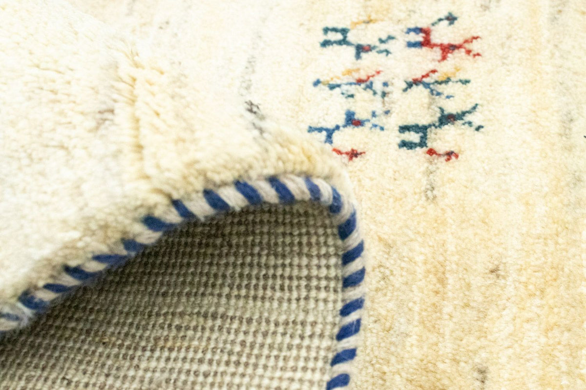 Gabbeh-tæppe - Persisk - 94 x 64 cm - flerfarvet