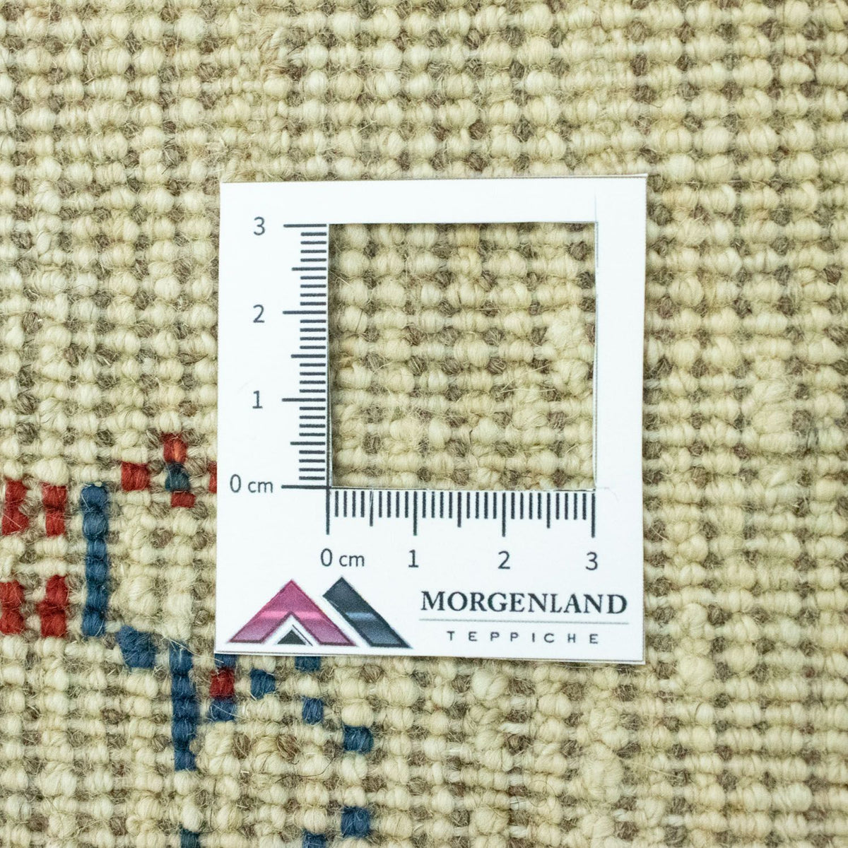 Gabbeh-tæppe - Persisk - 94 x 64 cm - flerfarvet