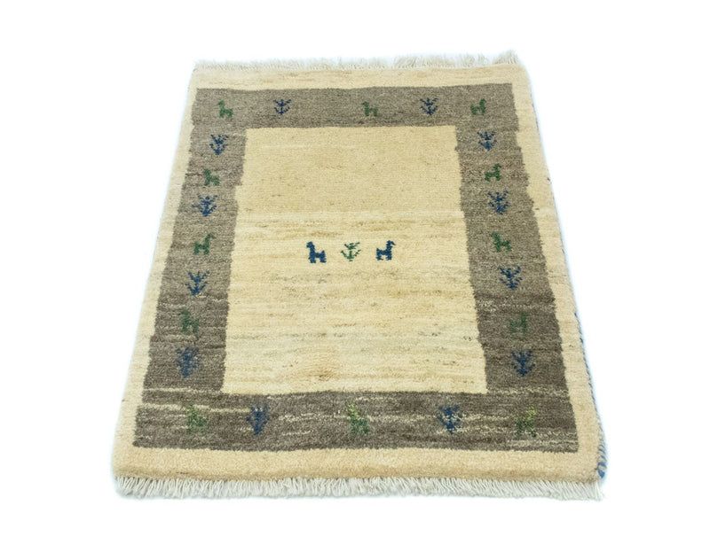 Gabbeh-tæppe - Persisk - 88 x 67 cm - flerfarvet