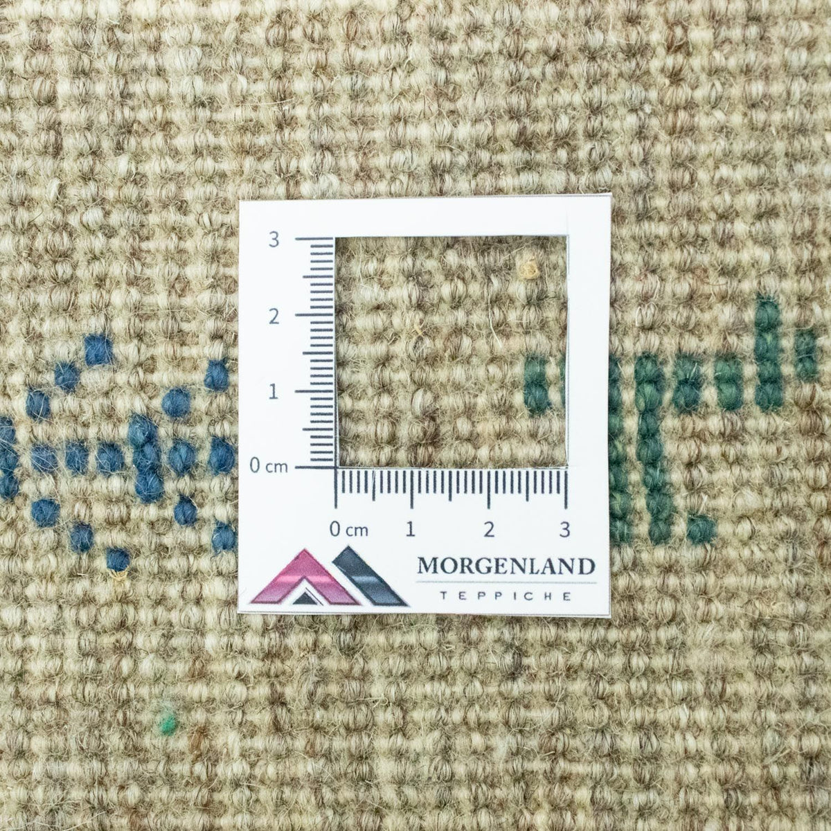 Gabbeh-tæppe - Persisk - 88 x 67 cm - flerfarvet