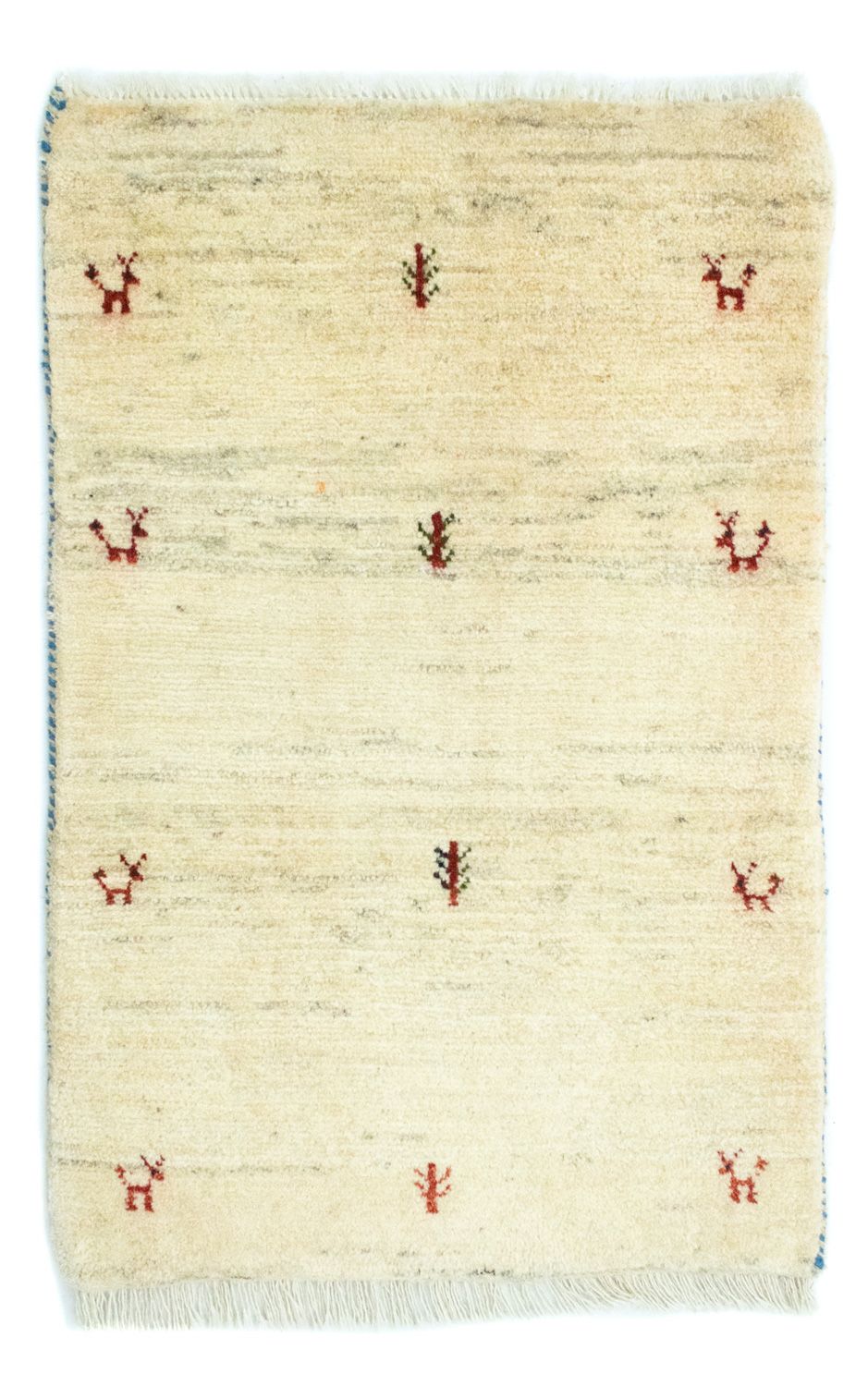 Gabbeh-tæppe - Persisk - 90 x 59 cm - flerfarvet