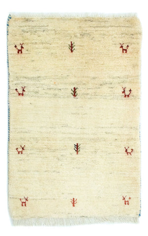 Gabbeh-tæppe - Persisk - 90 x 59 cm - flerfarvet