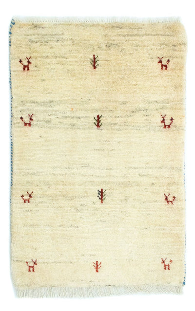 Persisk Gabbeh Tæppe 59x90cm - Perserteppich Wollteppich
