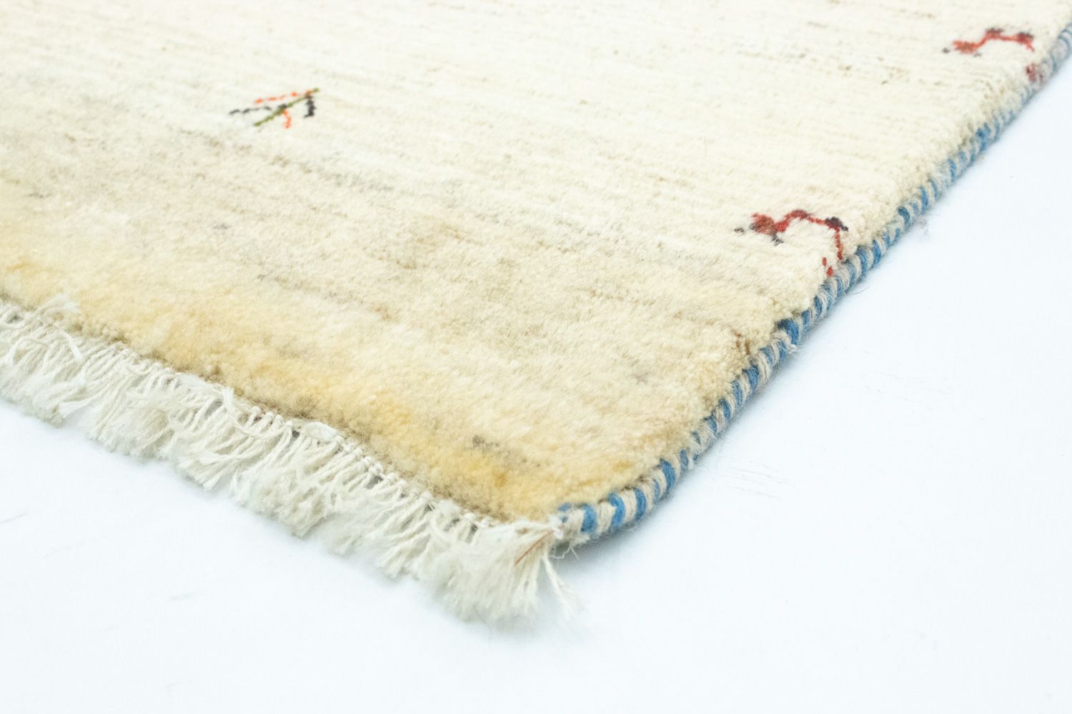 Gabbeh-tæppe - Persisk - 92 x 58 cm - flerfarvet