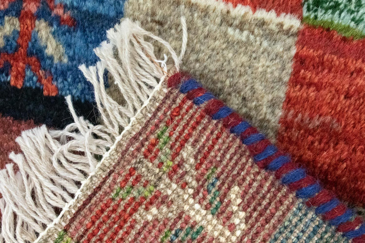 Gabbeh-tæppe - Persisk - 60 x 40 cm - flerfarvet