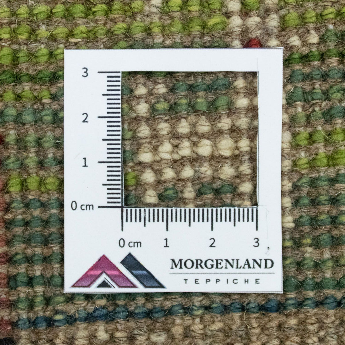 Gabbeh-tæppe - Persisk - 60 x 40 cm - flerfarvet