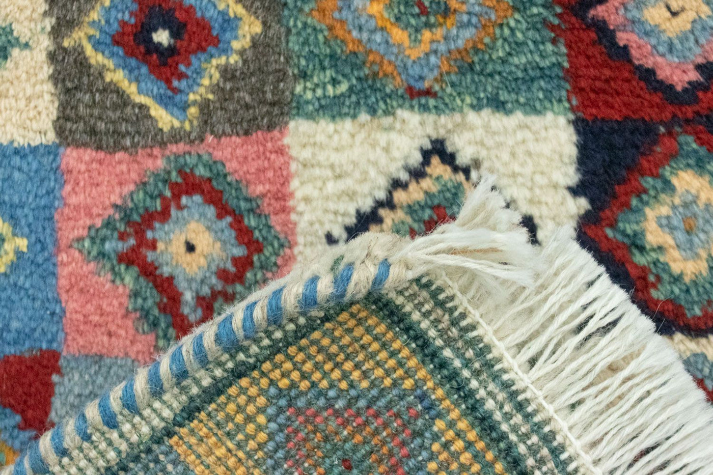 Persisk Gabbeh Tæppe 60x40cm - Perserteppich Wollteppich