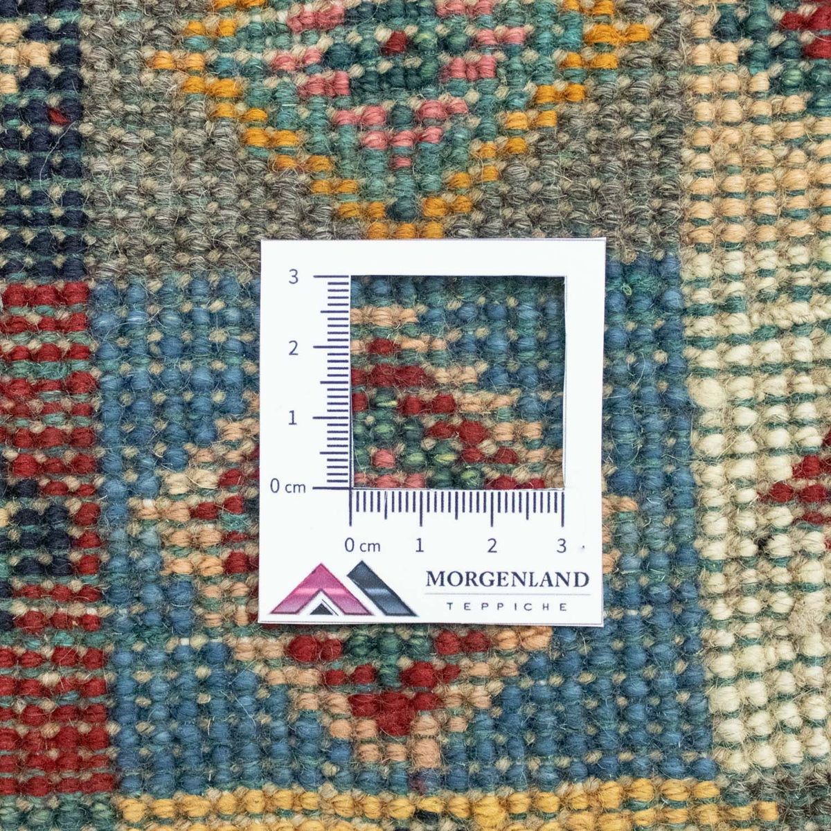 Gabbeh-tæppe - Persisk - 60 x 40 cm - flerfarvet