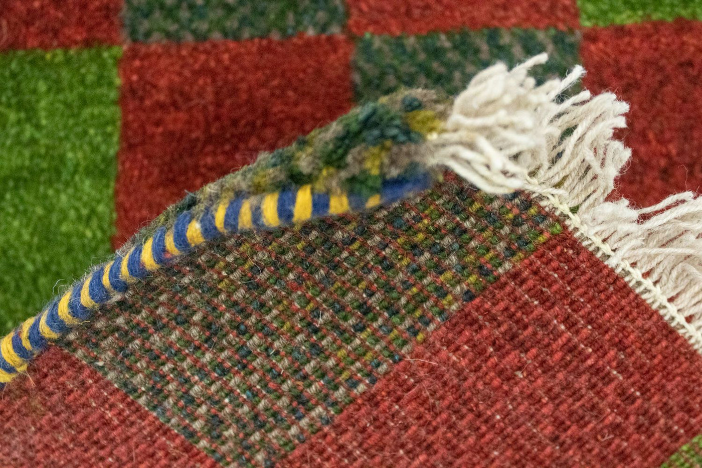 Persisk Gabbeh Tæppe 60x40cm - Perserteppich Wollteppich