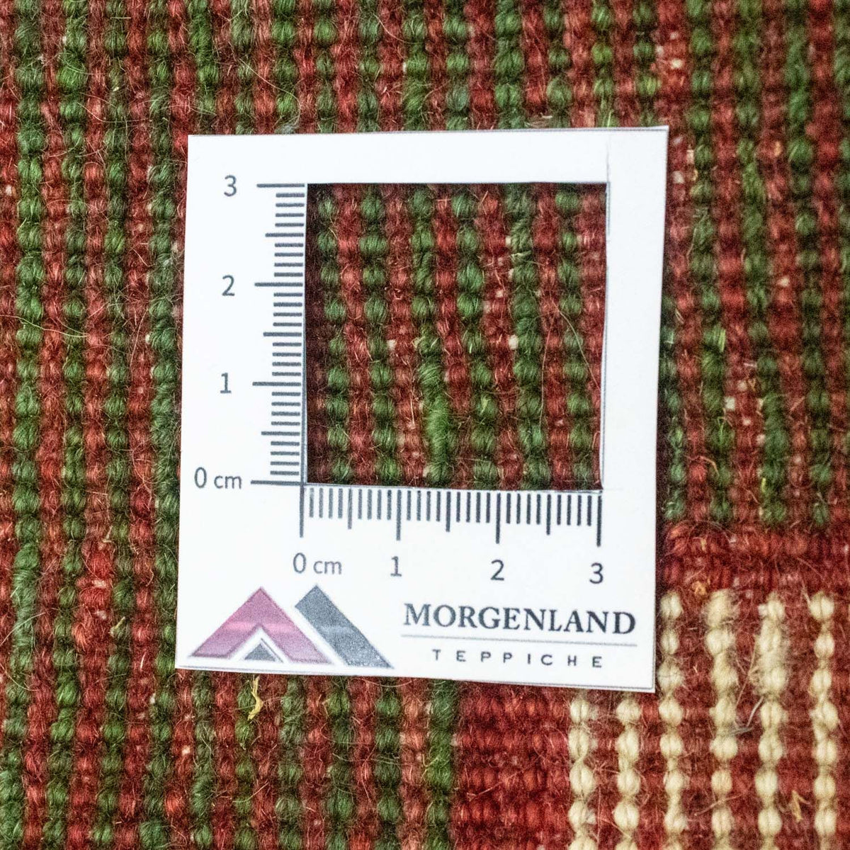 Gabbeh-tæppe - Persisk - 60 x 40 cm - grøn