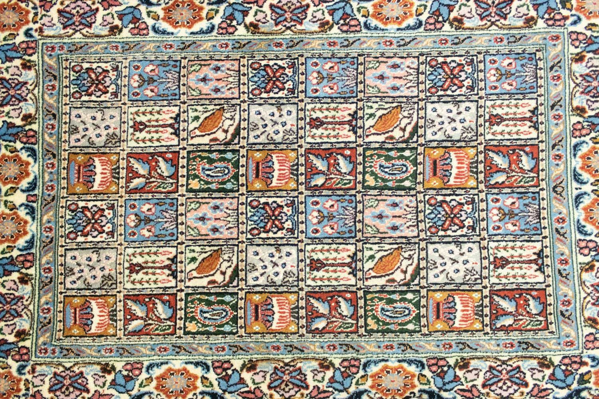 Persisk tæppe - Classic - 121 x 80 cm - blå