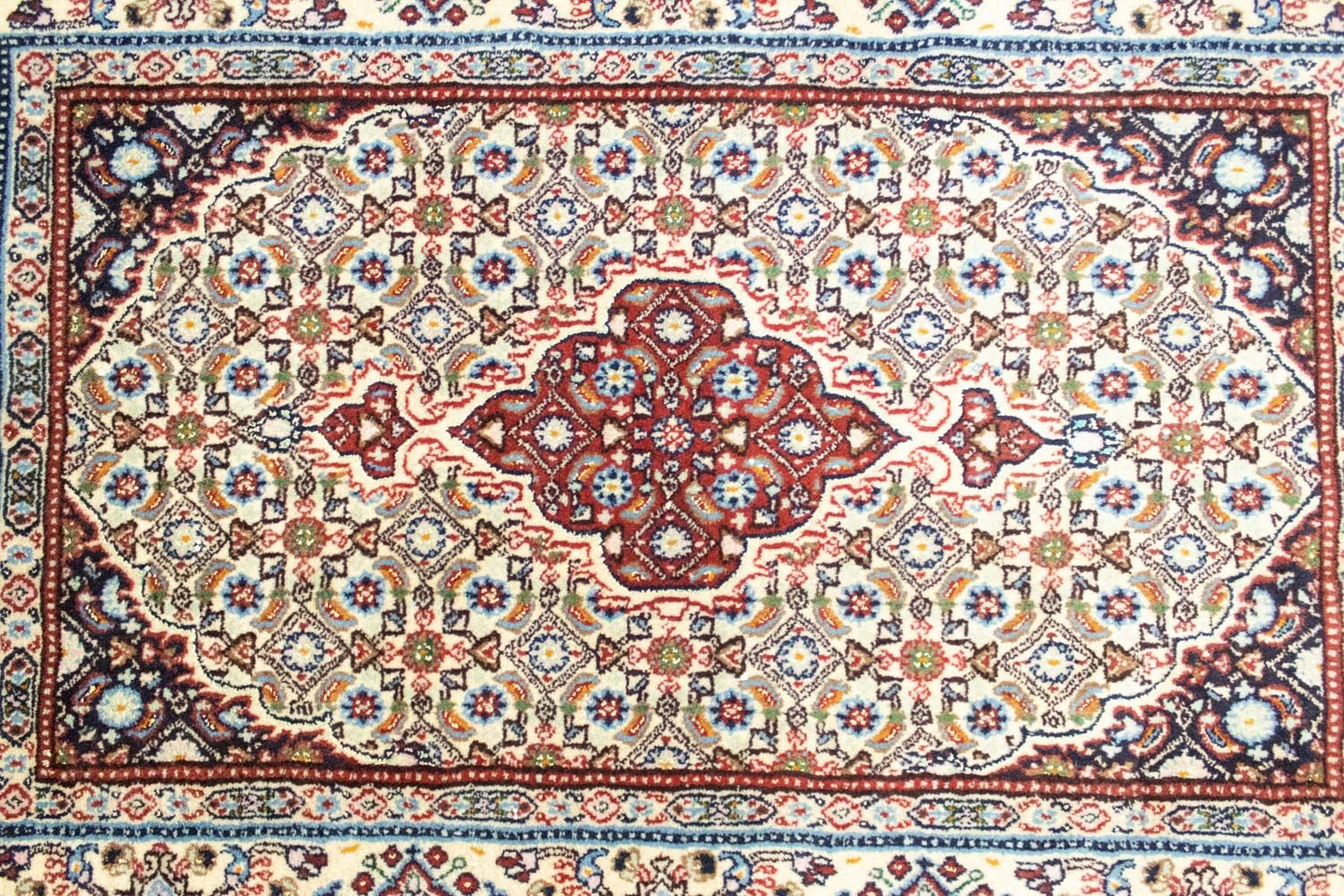Persisk tæppe - Classic - 122 x 82 cm - blå
