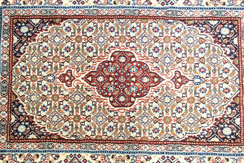 Persisk tæppe - Classic - 122 x 82 cm - blå