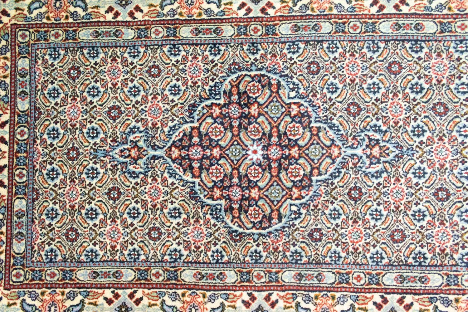 Persisk tæppe - Classic - 123 x 80 cm - blå