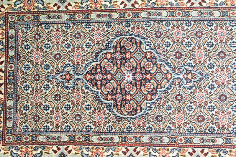 Persisk tæppe - Classic - 123 x 80 cm - blå