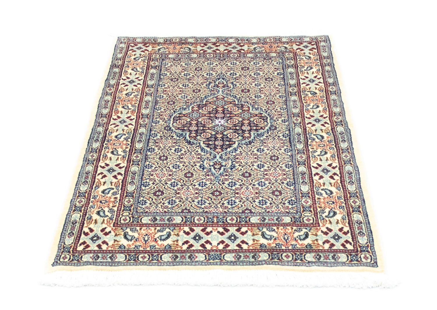 Persisk tæppe - Classic - 122 x 78 cm - blå