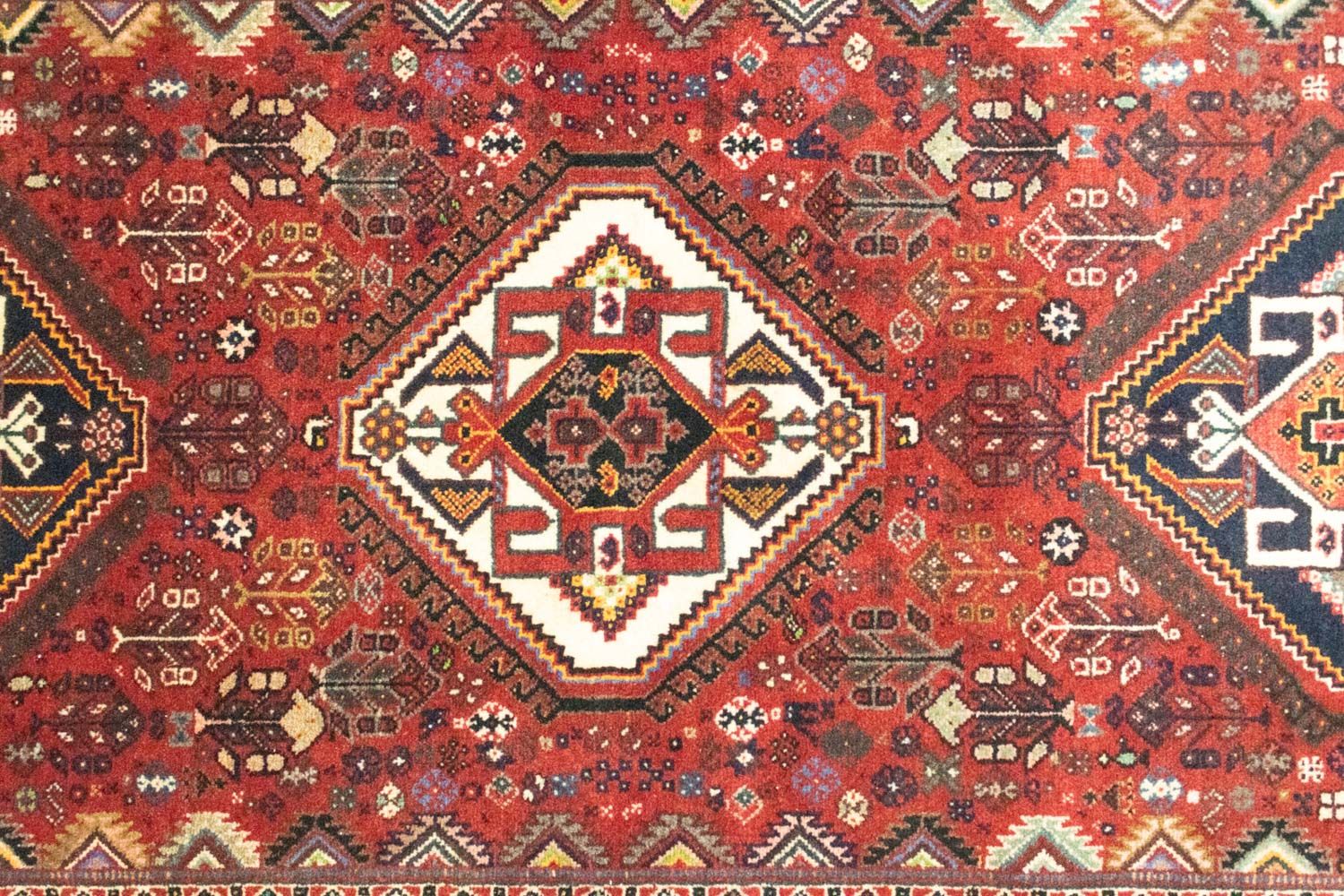 Persisk tæppe - Nomadisk - 147 x 75 cm - rød