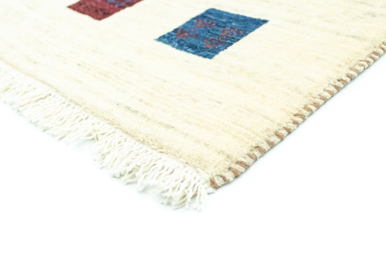 Gabbeh Tæppe - Loribaft Persisk - 130 x 81 cm - flerfarvet
