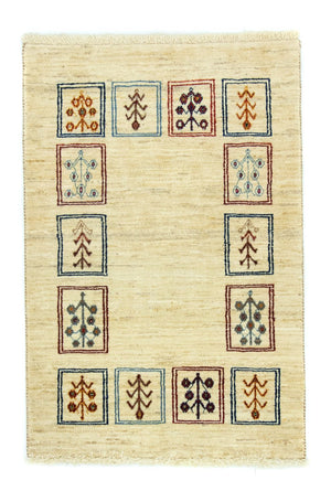Gabbeh Tæppe - Loribaft Persisk - 120 x 78 cm - flerfarvet