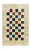 Gabbeh Tæppe - Loribaft Persisk - 125 x 82 cm - farvet