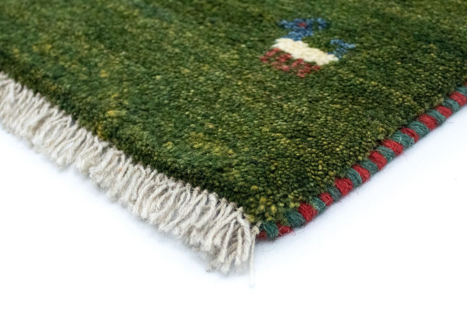 Persisk tæppe - Nomadisk - 120 x 80 cm - grøn