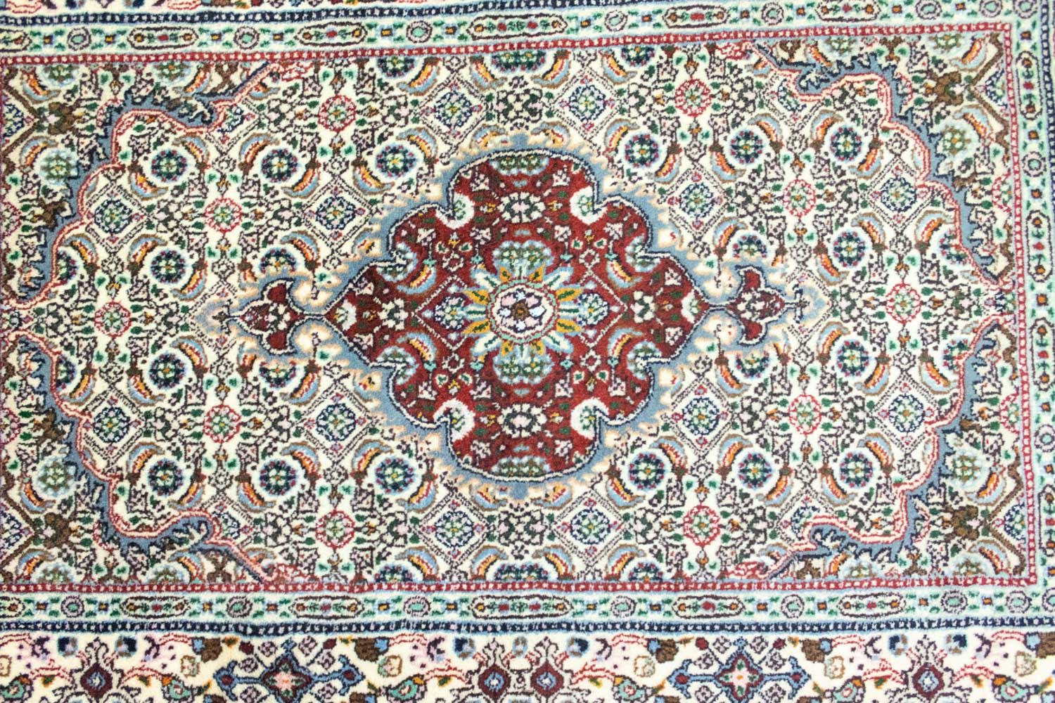 Persisk tæppe - Classic - 116 x 78 cm - blå