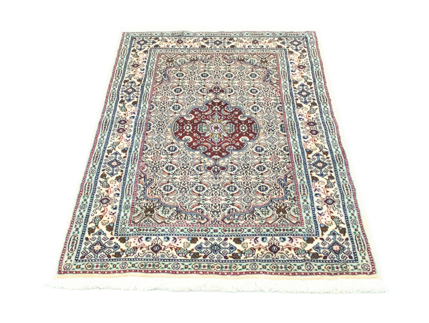 Persisk tæppe - Classic - 116 x 78 cm - blå