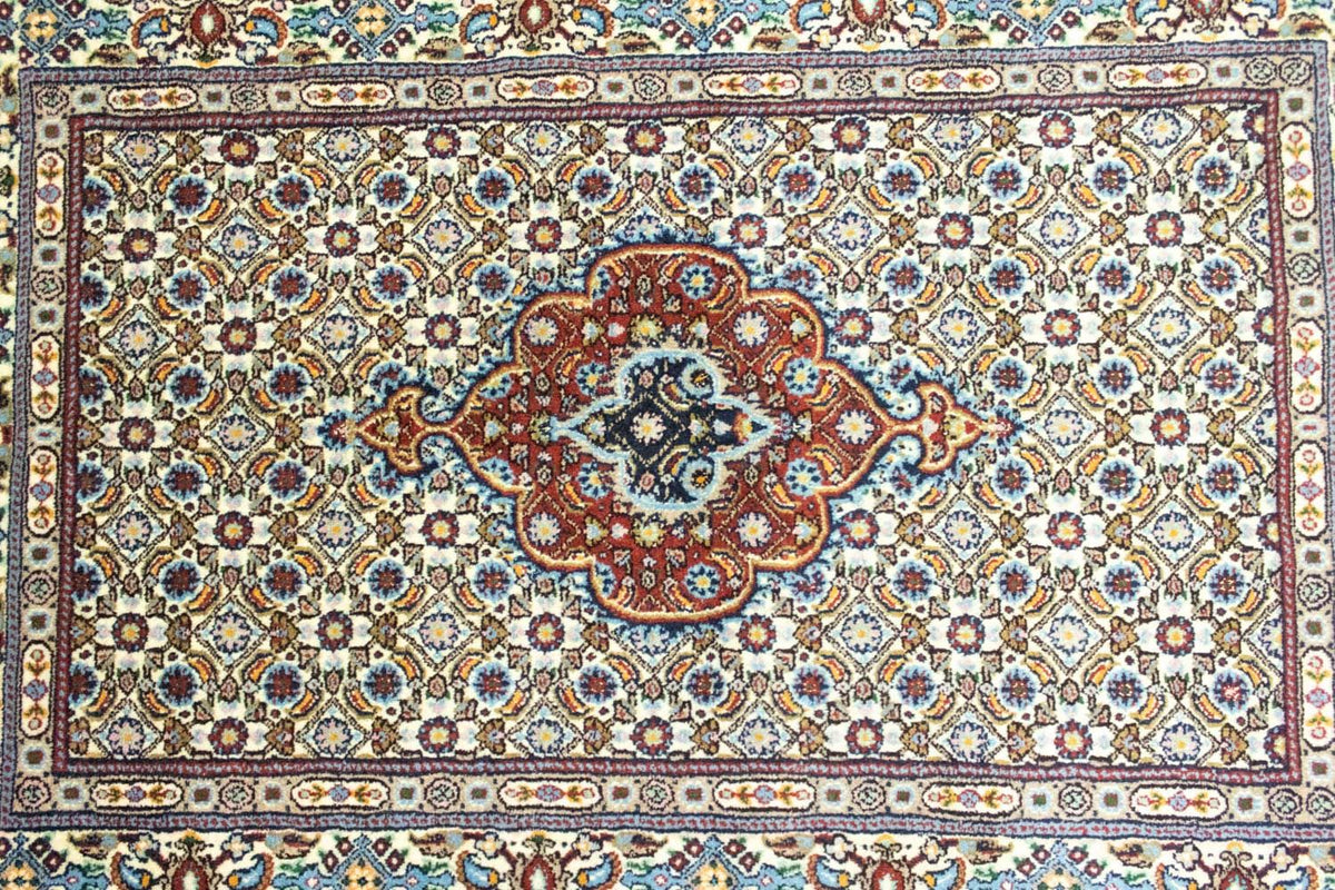 Persisk tæppe - Classic - 118 x 80 cm - blå
