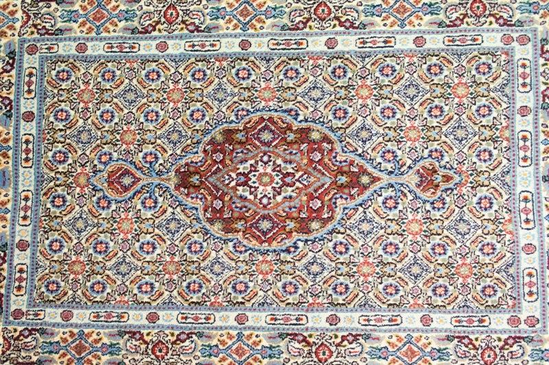 Persisk tæppe - Classic - 121 x 76 cm - blå