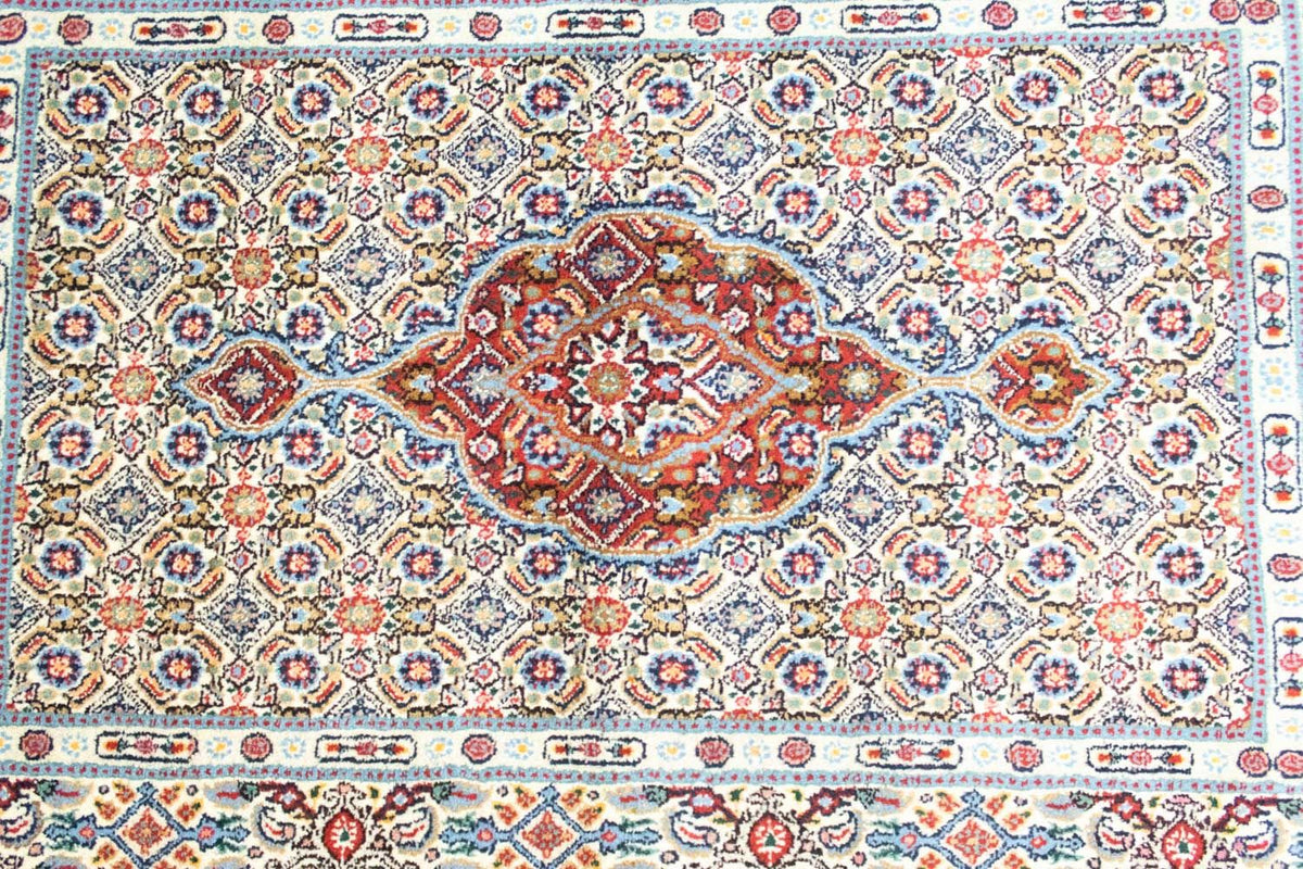 Persisk tæppe - Classic - 120 x 78 cm - blå