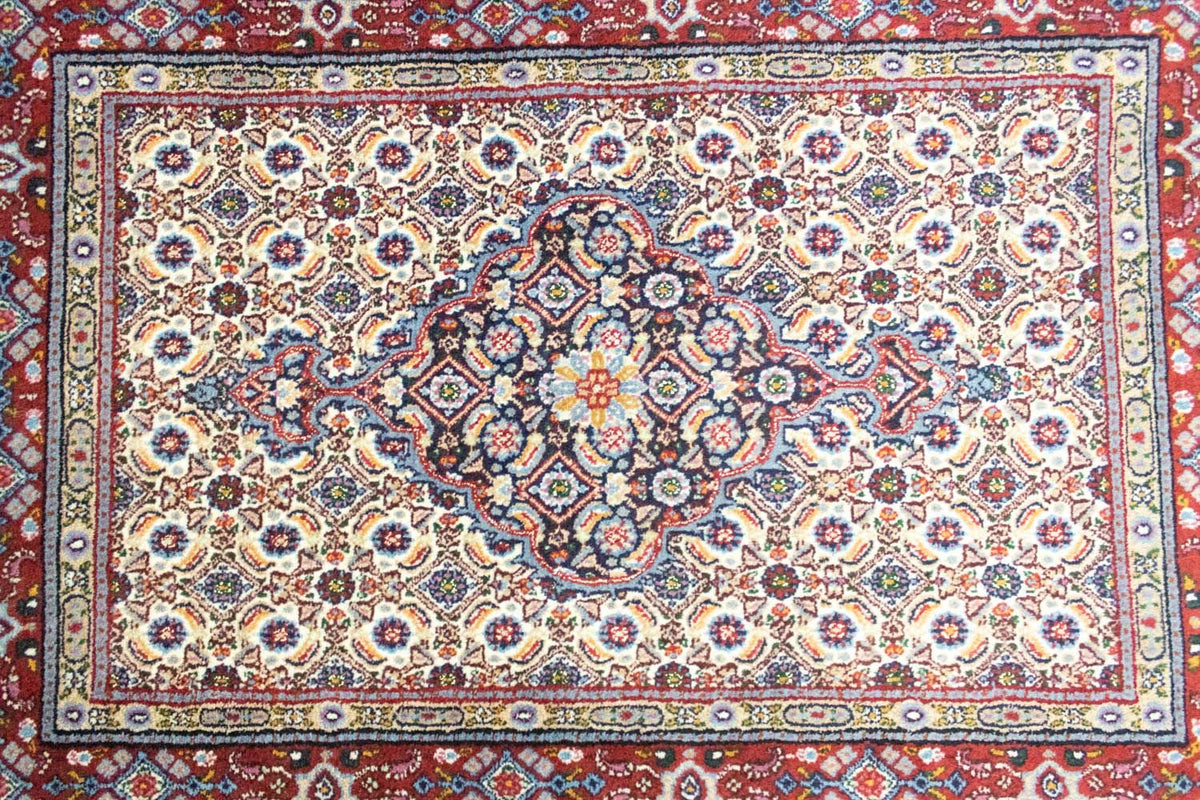 Persisk tæppe - Classic - 116 x 78 cm - blå