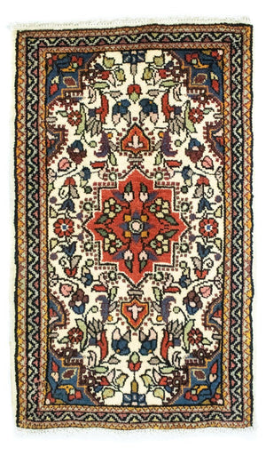 Persisk tæppe - Nomadisk - 90 x 60 cm - beige