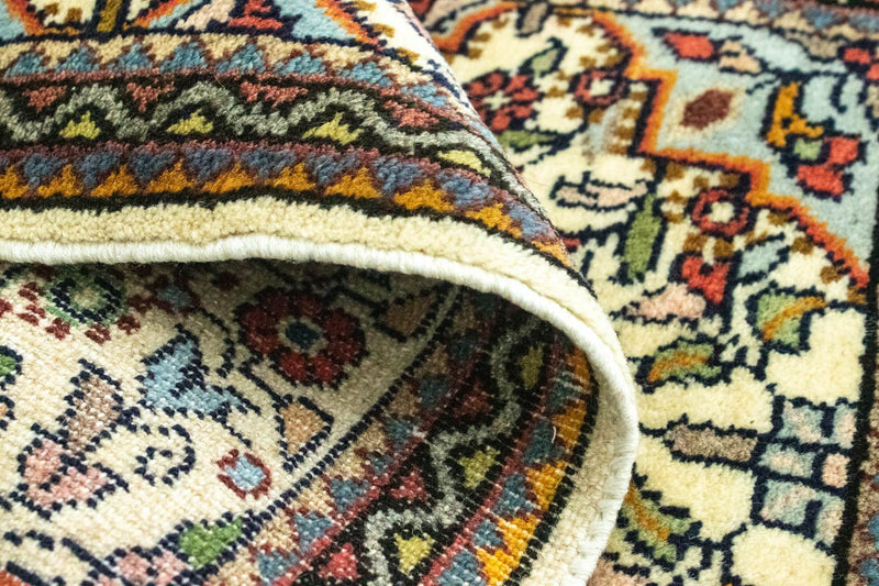 Persisk tæppe - Nomadisk - 90 x 60 cm - beige