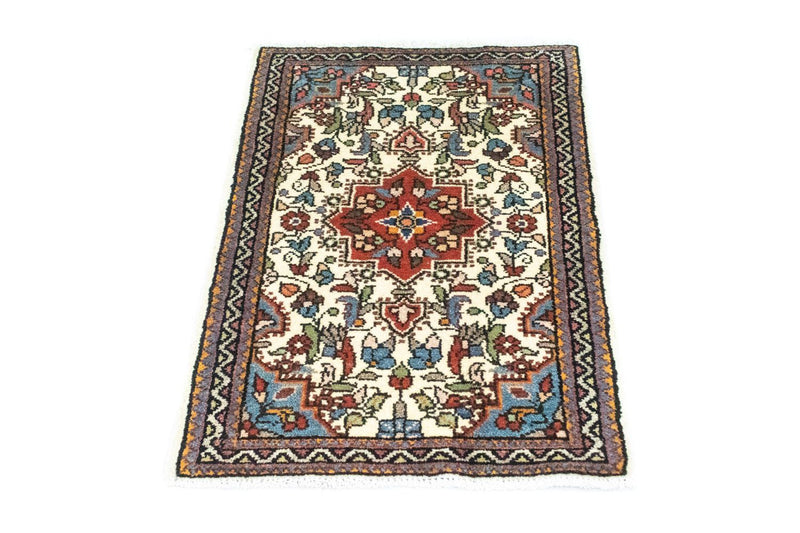 Persisk tæppe - Nomadisk - 90 x 60 cm - beige