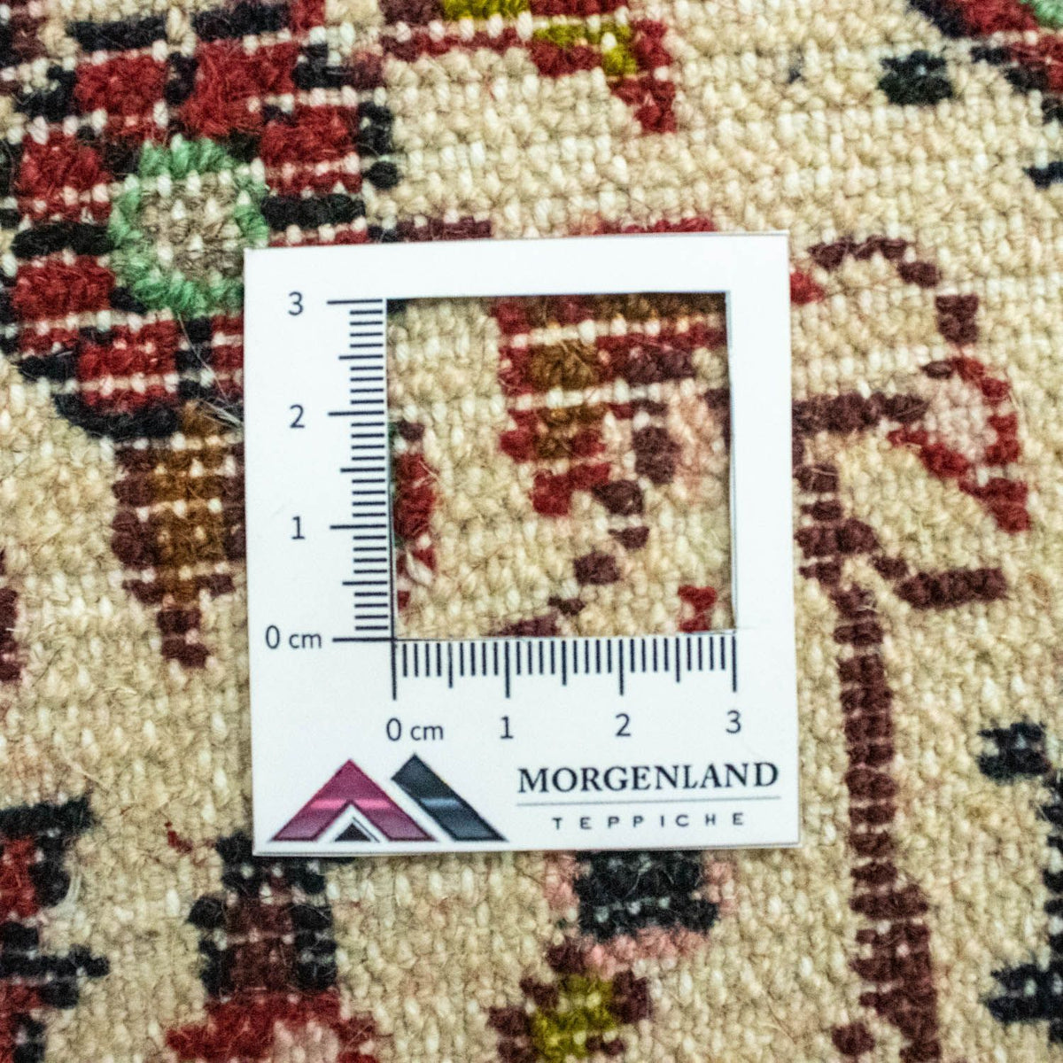 Persisk tæppe - Nomadisk - 90 x 60 cm - flerfarvet