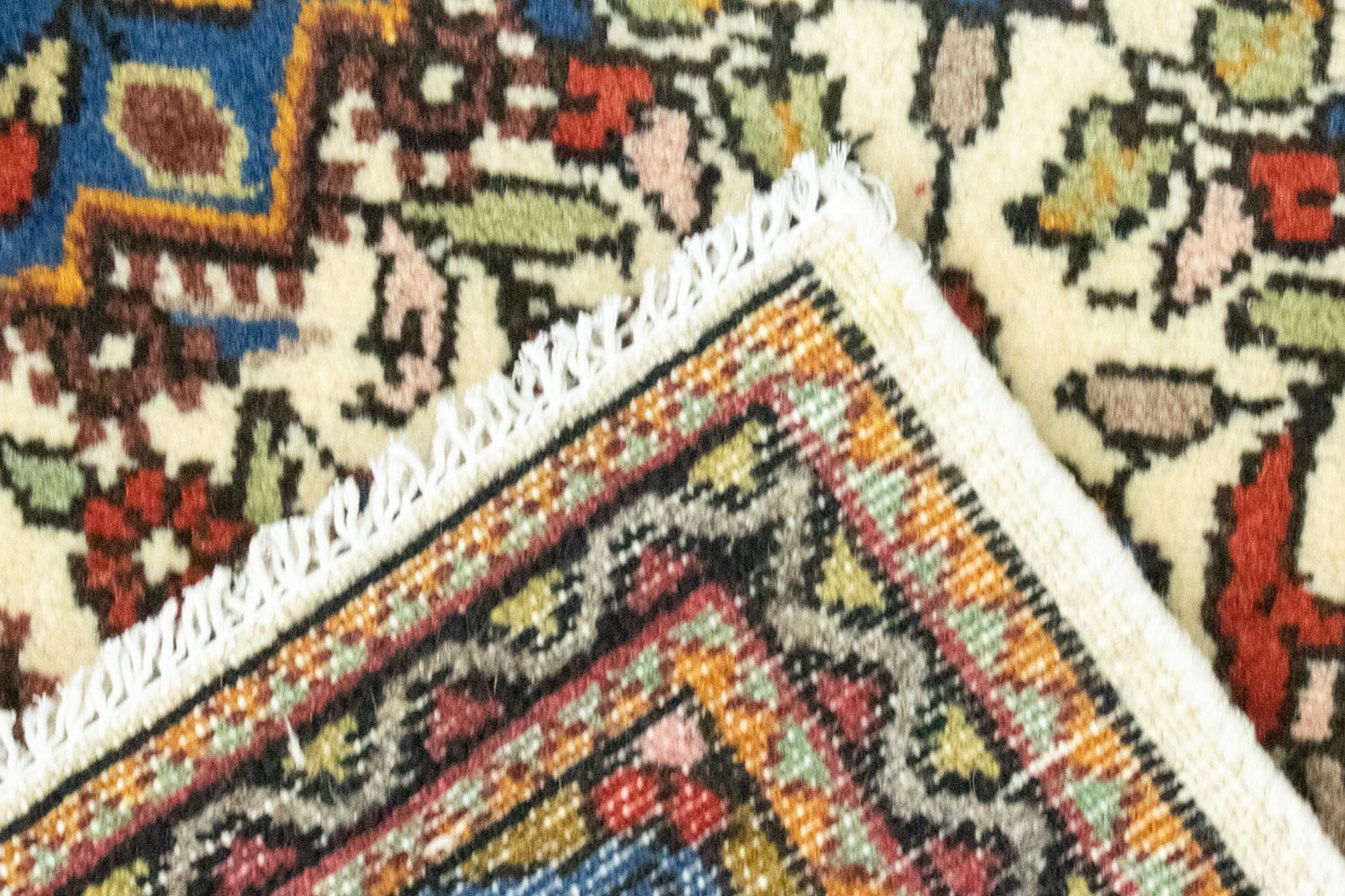 Persisk tæppe - Nomadisk - 90 x 60 cm - beige