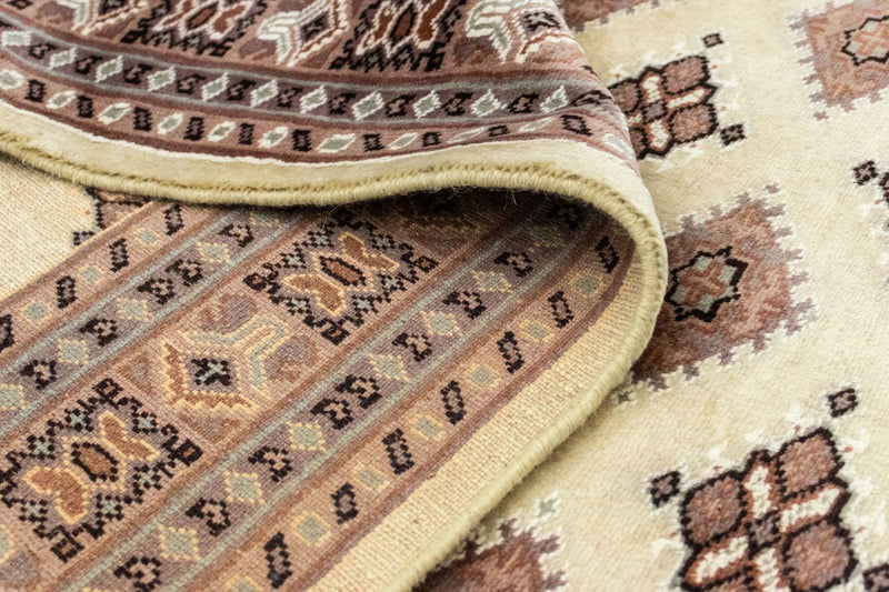 Pakistan Tæppe - 188 x 126 cm - beige