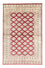 Pakistan Tæppe - 198 x 136 cm - rød