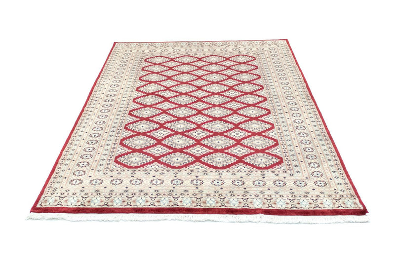 Pakistan Tæppe - 198 x 136 cm - rød