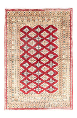 Pakistan Tæppe - 207 x 143 cm - rød