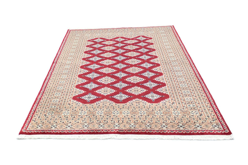 Pakistan Tæppe - 207 x 143 cm - rød