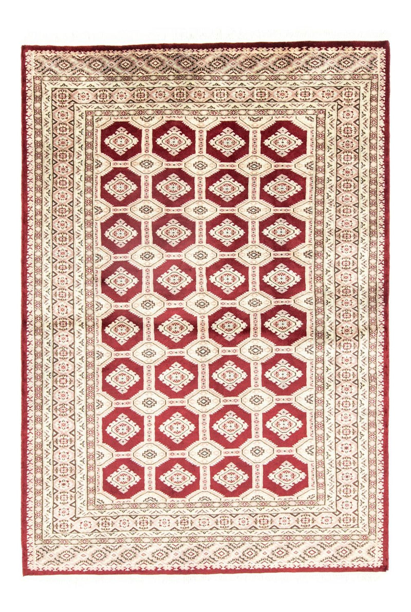 Pakistan Tæppe - 185 x 133 cm - rød
