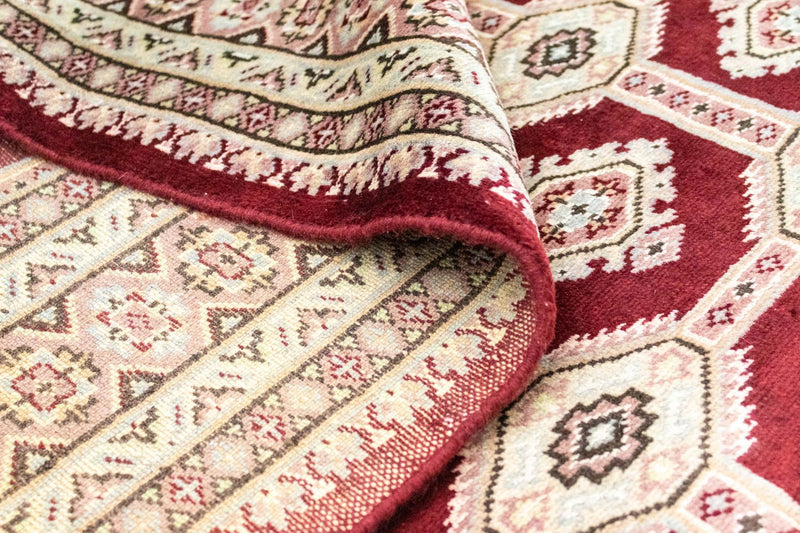 Pakistan Tæppe - 185 x 133 cm - rød