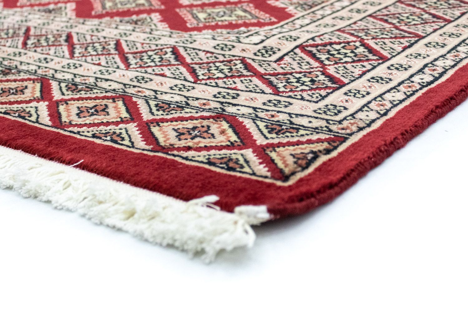 Pakistan Tæppe - 181 x 126 cm - rød