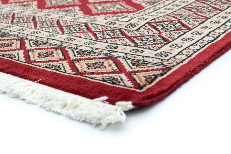 Pakistan Tæppe - 181 x 126 cm - rød