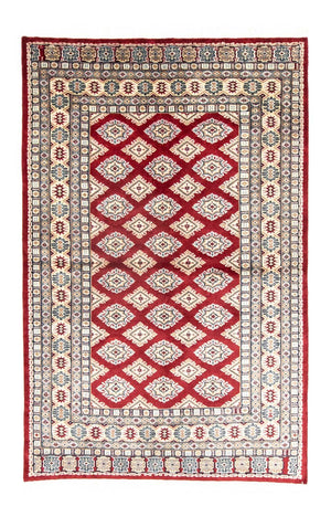 Pakistan Tæppe - 180 x 123 cm - rød