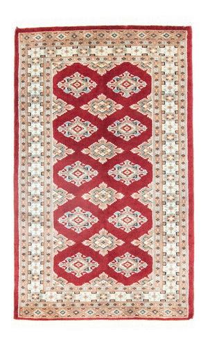 Pakistan Tæppe - 126 x 77 cm - rød