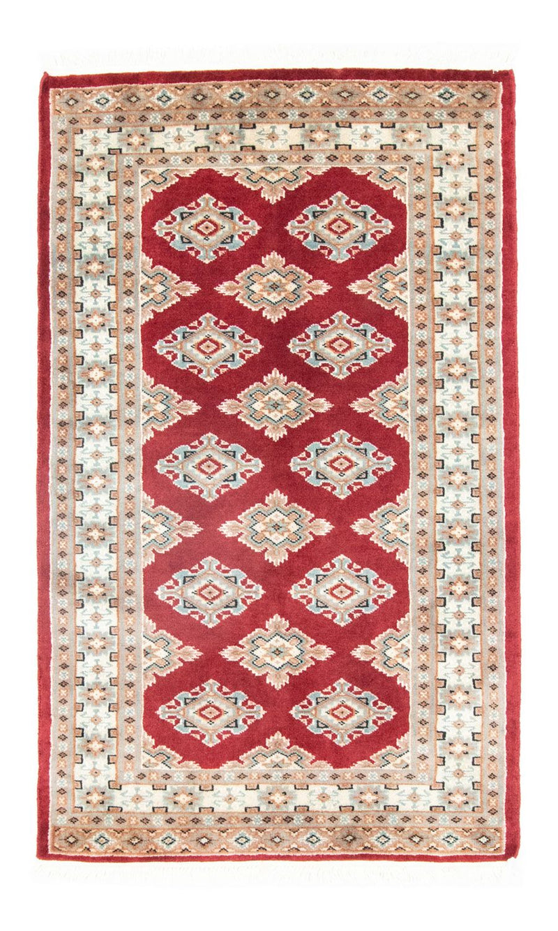 Pakistan Tæppe - 126 x 77 cm - rød