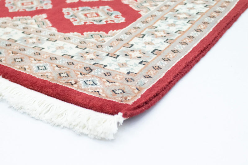Pakistan Tæppe - 126 x 77 cm - rød